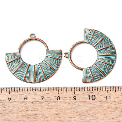 Tibetan Style Alloy Pendants FIND-B055-02F-1