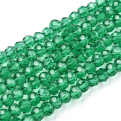 Glass Beads Strands EGLA-A044-T1mm-D18-1