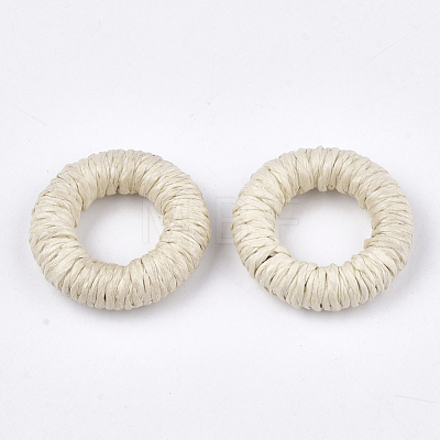 Handmade Woven Linking Rings WOVE-T006-124A-1