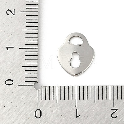 Non-Tarnish 201 Stainless Steel Charms STAS-C108-50P-1