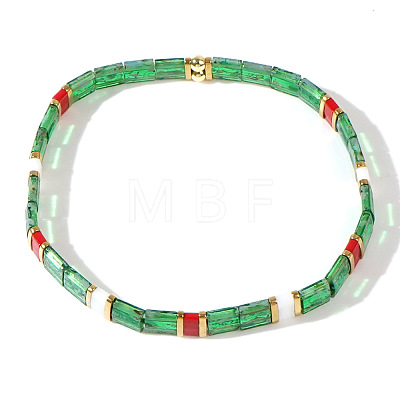 Christmas Acrylic Beads Stretch Bracelets for Women GG0604-3-1
