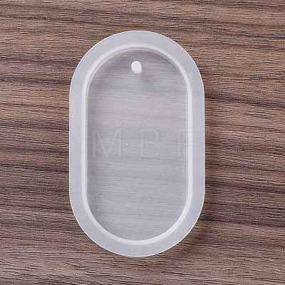 Oval Pendant Food Grade Silicone Molds DIY-D074-10-1