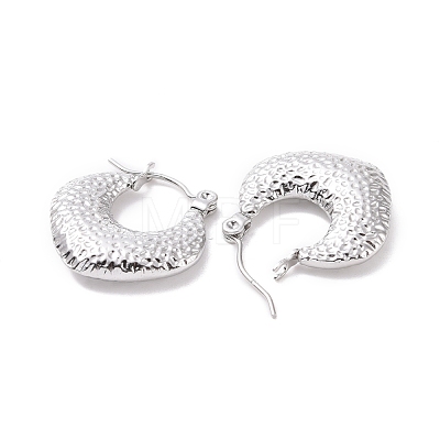 304 Stainless Steel Hoop Earrings for Women EJEW-F287-09P-1