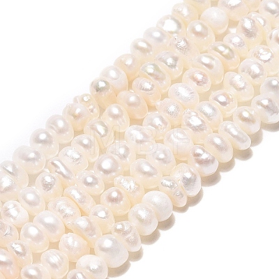 Natural Cultured Freshwater Pearl Beads Strand PEAR-N015-04C-01A-1