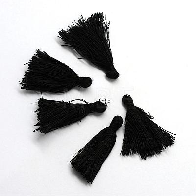 Handmade Polycotton(Polyester Cotton) Tassel Decorations OCOR-Q024-14-1