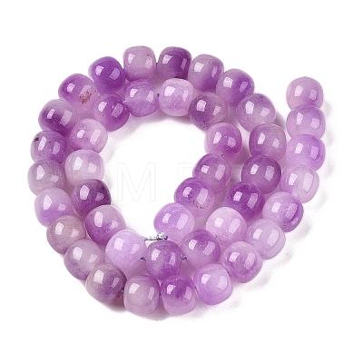 Dyed Natural White Jade Beads Strands G-T138-D03-1