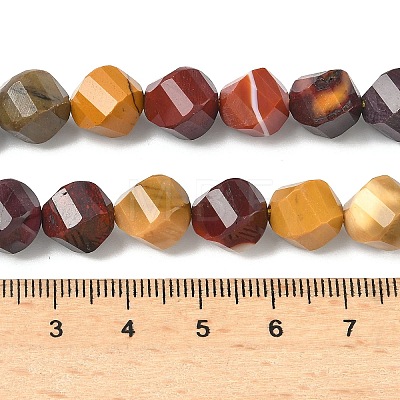 Natural Mookaite Beads Strands G-C267-B04-1