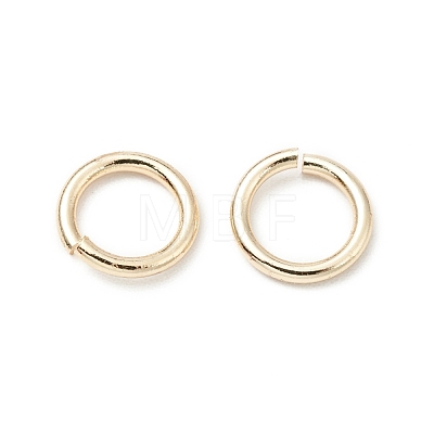 Brass Open Jump Rings KK-WH0060-01E-G-1