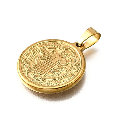 Ion Plating(IP) 304 Stainless Steel Pendants STAS-A053-24A-G-1