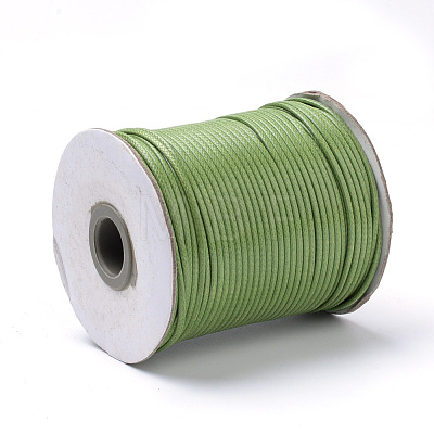 Braided Korean Waxed Polyester Cords YC-T002-0.8mm-124-1