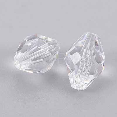 Imitation Austrian Crystal Beads SWAR-F054-11x8mm-01-1