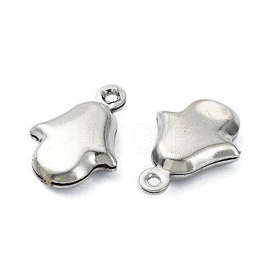 304 Stainless Steel Charms STAS-L024-014P-1