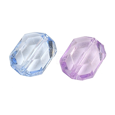 Transparent Acrylic Beads OACR-Z037-03-1