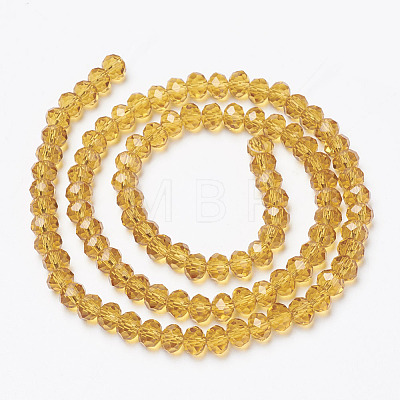 Glass Beads Strands X-EGLA-A034-T4mm-D04-1