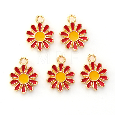 Alloy Enamel Charms ENAM-S121-049E-1