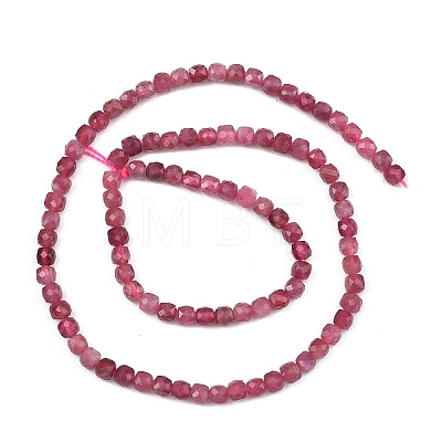 Natural Pink Tourmaline Beads Strands G-G106-G03-01A-1