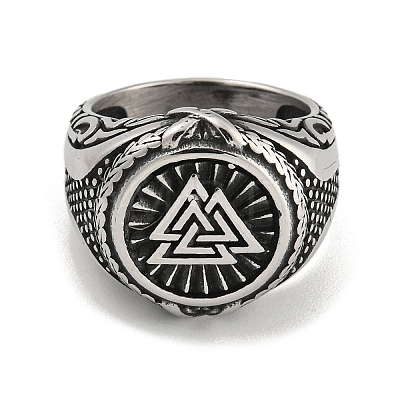 304 Stainless Steel Ring RJEW-B055-04AS-05-1