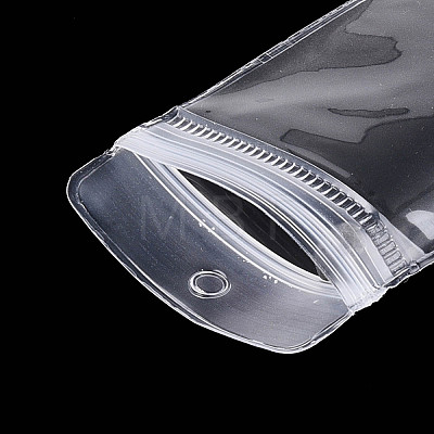 Rectangle Transparence EVA Zip Top Gift Bags OPP-T003-02C-02-1