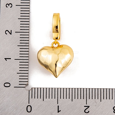 925 Sterling Silver Love Heart Pendants STER-P058-01A-G-1