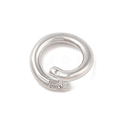 Brass Open Jump Rings KK-S369-01P-03-1