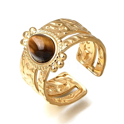 304 Stainless Steel Cuff Open Rings RJEW-F213-02G-11-1