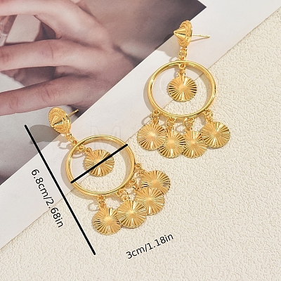 Vintage Alloy Chandelier Earrings RT8685-1