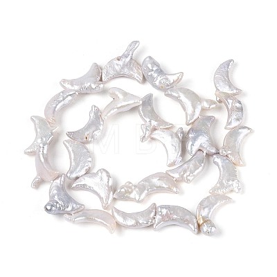 Natural Baroque Keshi Pearl Beads Strands PEAR-N020-P06-01A-1