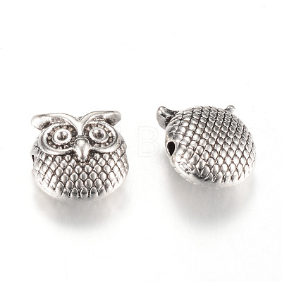 Tibetan Style Alloy Beads X-TIBEP-S302-06AS-LF-1