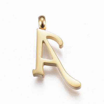 304 Stainless Steel Pendants STAS-F129-A-G-1