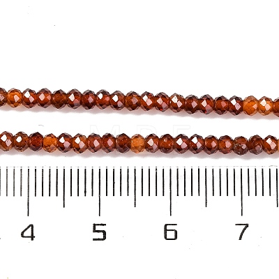 Natural Garnet Beads Strands G-F770-D03-02-1