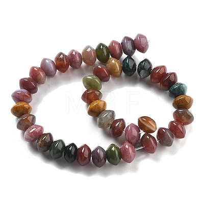 Natural Indian Agate Beads Strands G-P559-A08-01-1