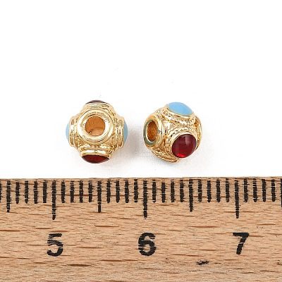Brass Beads KK-H524-06G-1