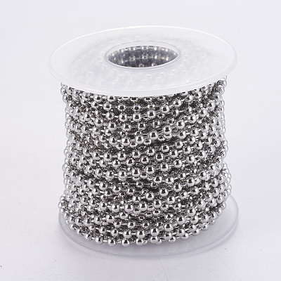 304 Stainless Steel Ball Chains CHS-F005-04P-C-1
