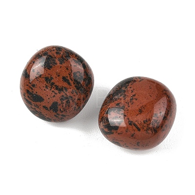 Natural Mahogany Obsidian Beads G-G348-01B-44-1