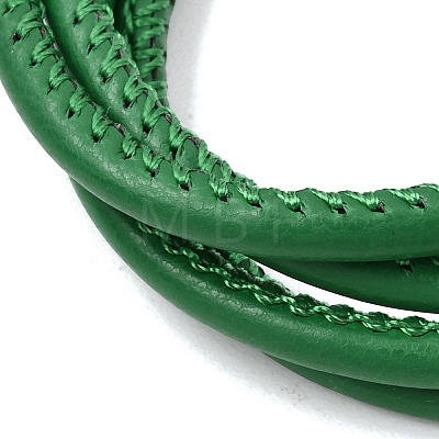 Microfiber Leather Multi-strand Cord Bracelets Makings FB-CBA983F-01G-13-1