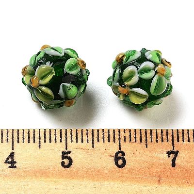 Handmade Lampwork Beads Strands LAMP-N021-015A-10-1