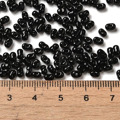 Opaque Glass Seed Beads SEED-K009-06B-01-1