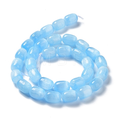 Natural Selenite Beads Strands G-F750-04-1