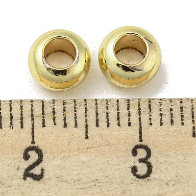 Rack Plating Large Hole Brass  Beads FIND-Z024-04A-G-1