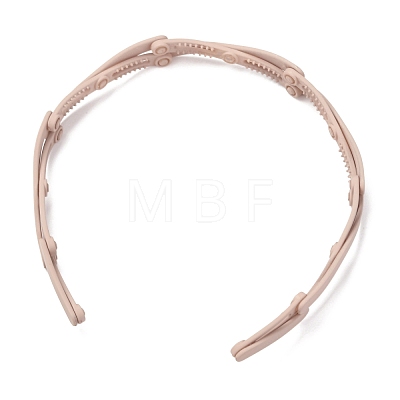 Portable Folding Resin Hairband Telescopic Headband OHAR-M001-01D-1