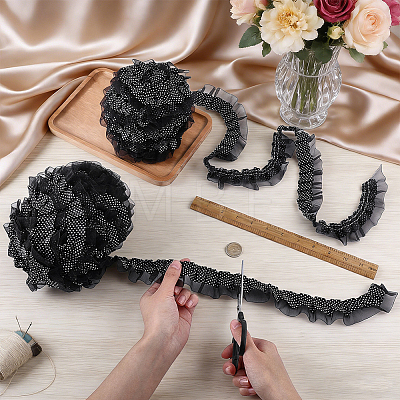 20M Satin Cloth Lace Trim OCOR-FG0003-38-1