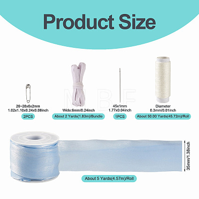 DIY Hair Tie Making Kits DIY-TA0015-81E-1