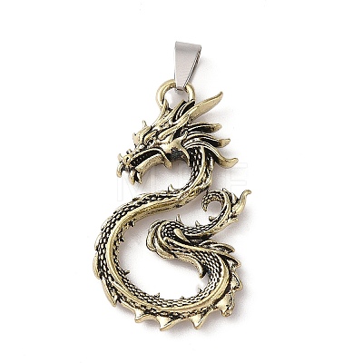 Tibetan Style Alloy Pendants FIND-B040-09AG-1