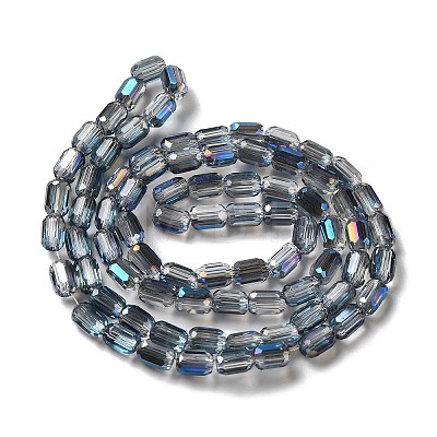 Electroplate Glass Beads Strands EGLA-D031-01-23-1