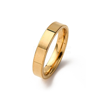 201 Stainless Steel Wide Band Finger Rings X-RJEW-K252-02A-G-1