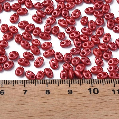 Colours Luster Czech Glass Seed Beads SEED-N004-005-E03-1