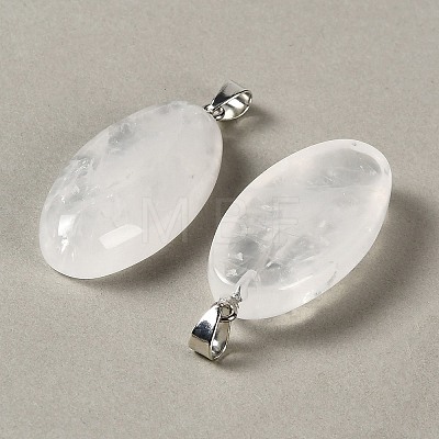 Natural Quartz Crystal Pendants GG-CBACB71-01P-20-1