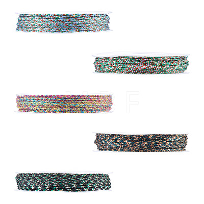 50M 5 Colors Braided Polyester Cords OCOR-TA0003-58B-1