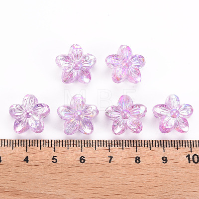 Transparent Acrylic Beads TACR-S154-45C-935-1