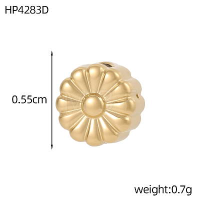 304 Stainless Steel Beads STAS-OY017-59G-1